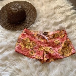 Roxy floral swim shorts